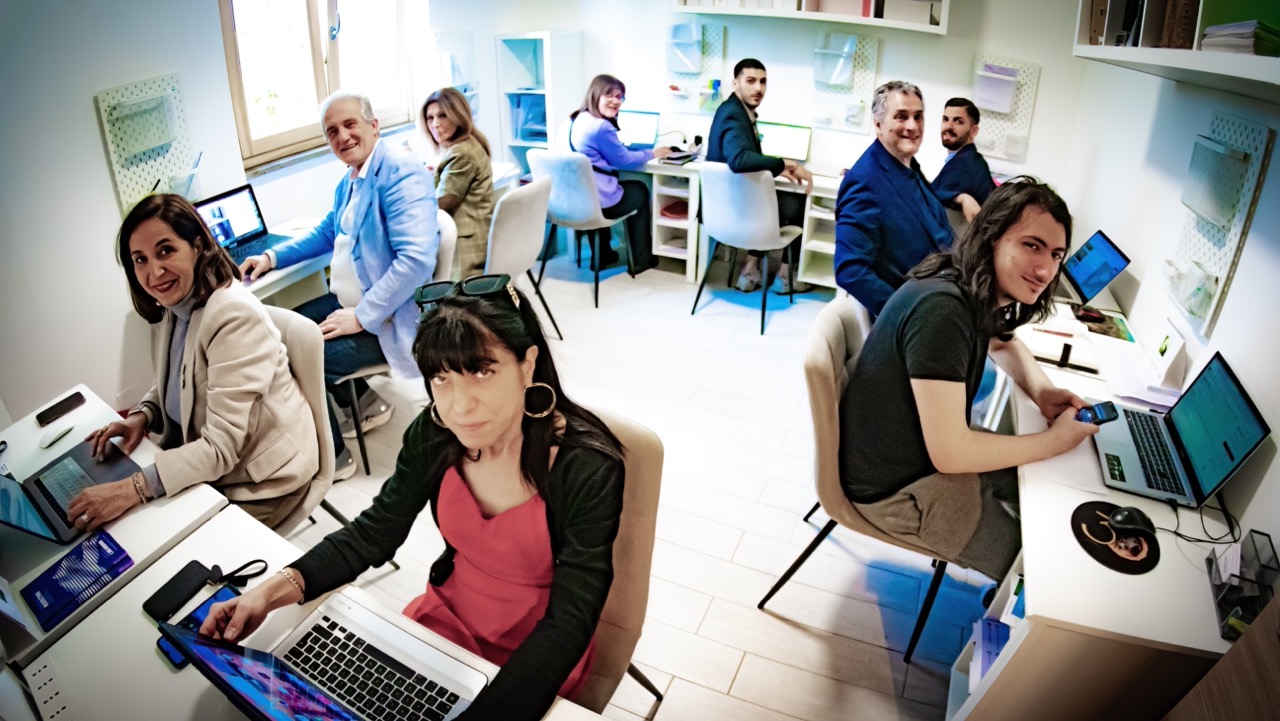 Il team di Roma Immobili negli uffici